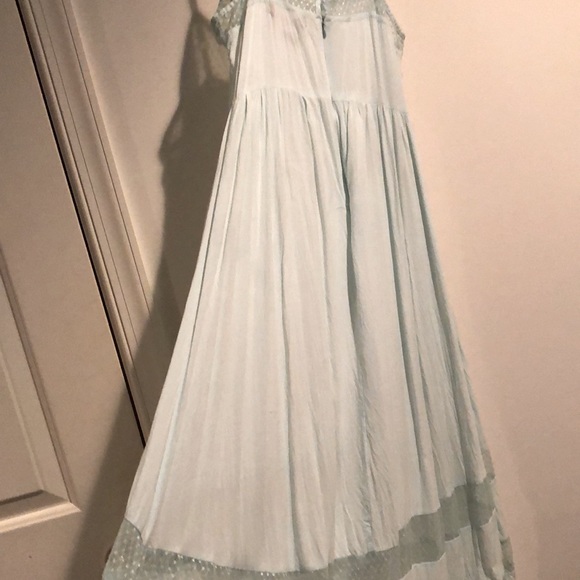 Mint Sheer Summer Dress - Picture 5 of 6
